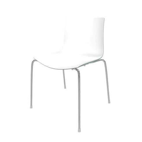 Catifa 46 0251 Chair Bicolored Frame Chrome
